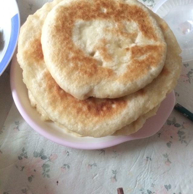 葱油发面饼