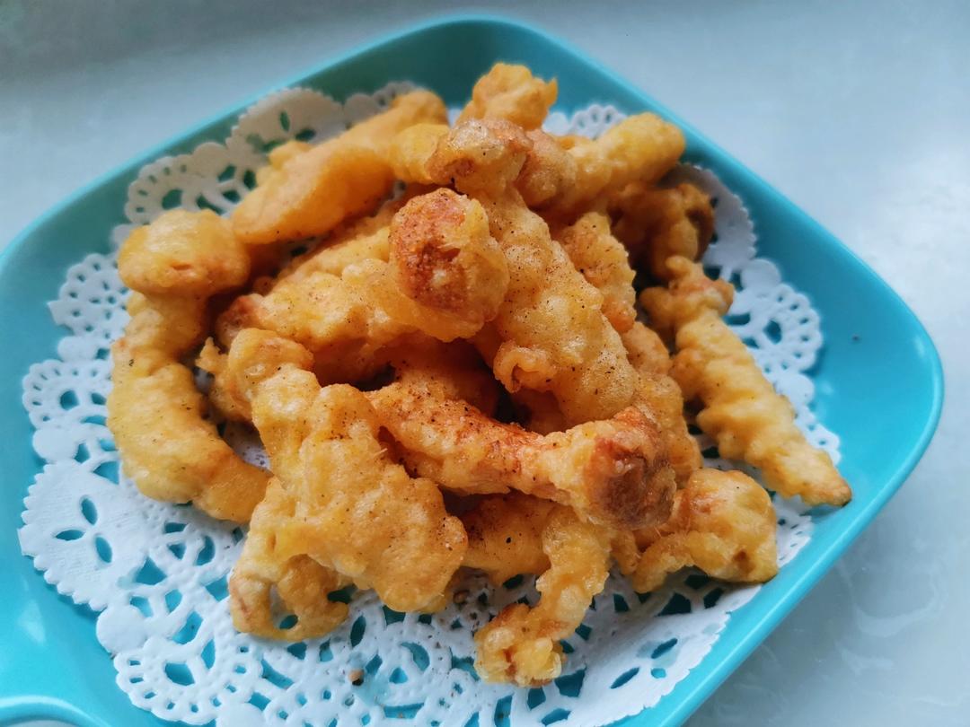 软炸白玉菇