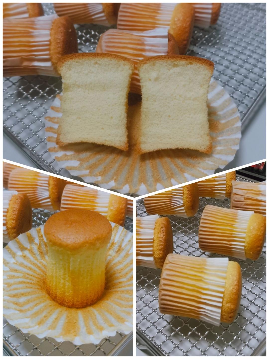 原味加高纸杯蛋糕的做法