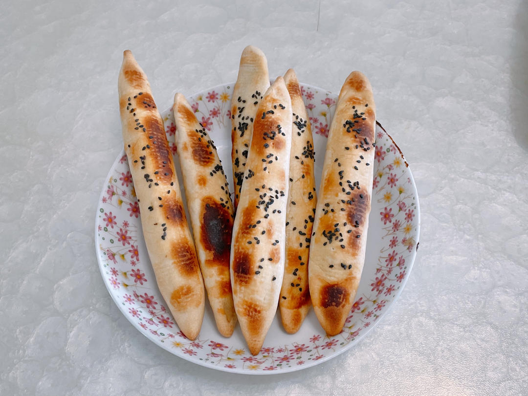 超好吃的红糖空心烧饼