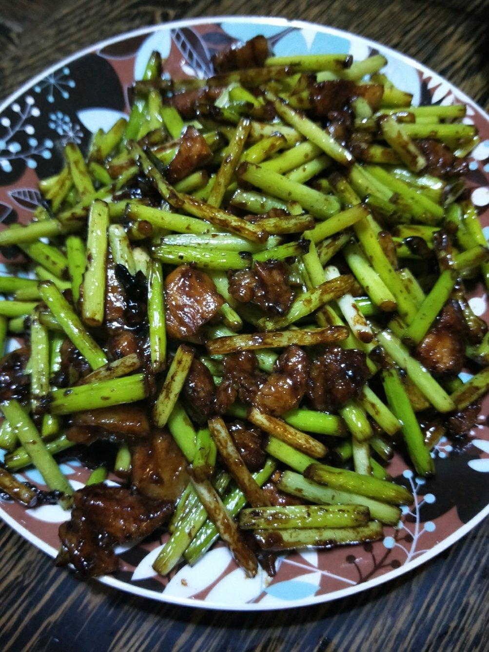 蒜薹炒肉