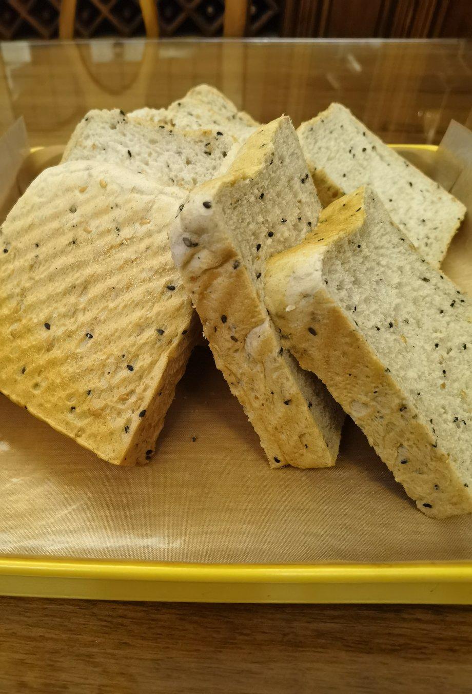 中种法 要传家的黑芝麻吐司