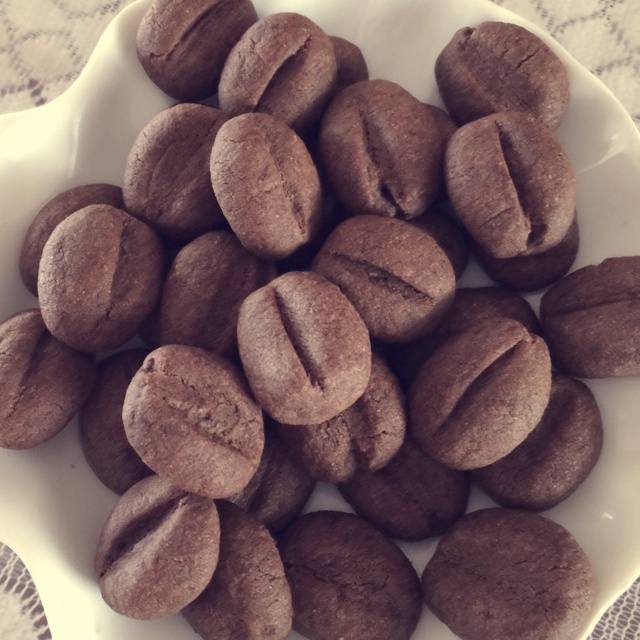 咖啡豆豆饼干