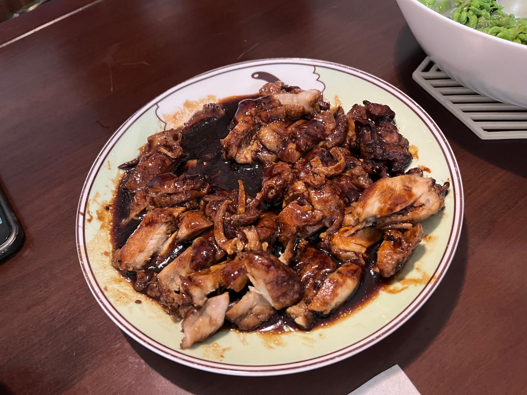 不放一滴油的照烧鸡腿饭