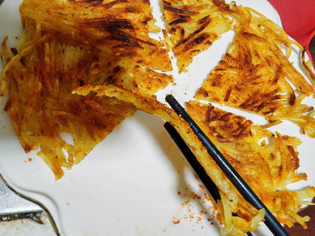 香脆土豆丝饼