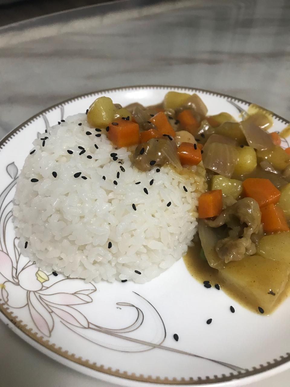 咖喱鸡肉饭