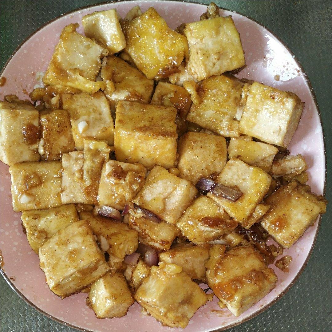 无敌好吃的香煎豆腐