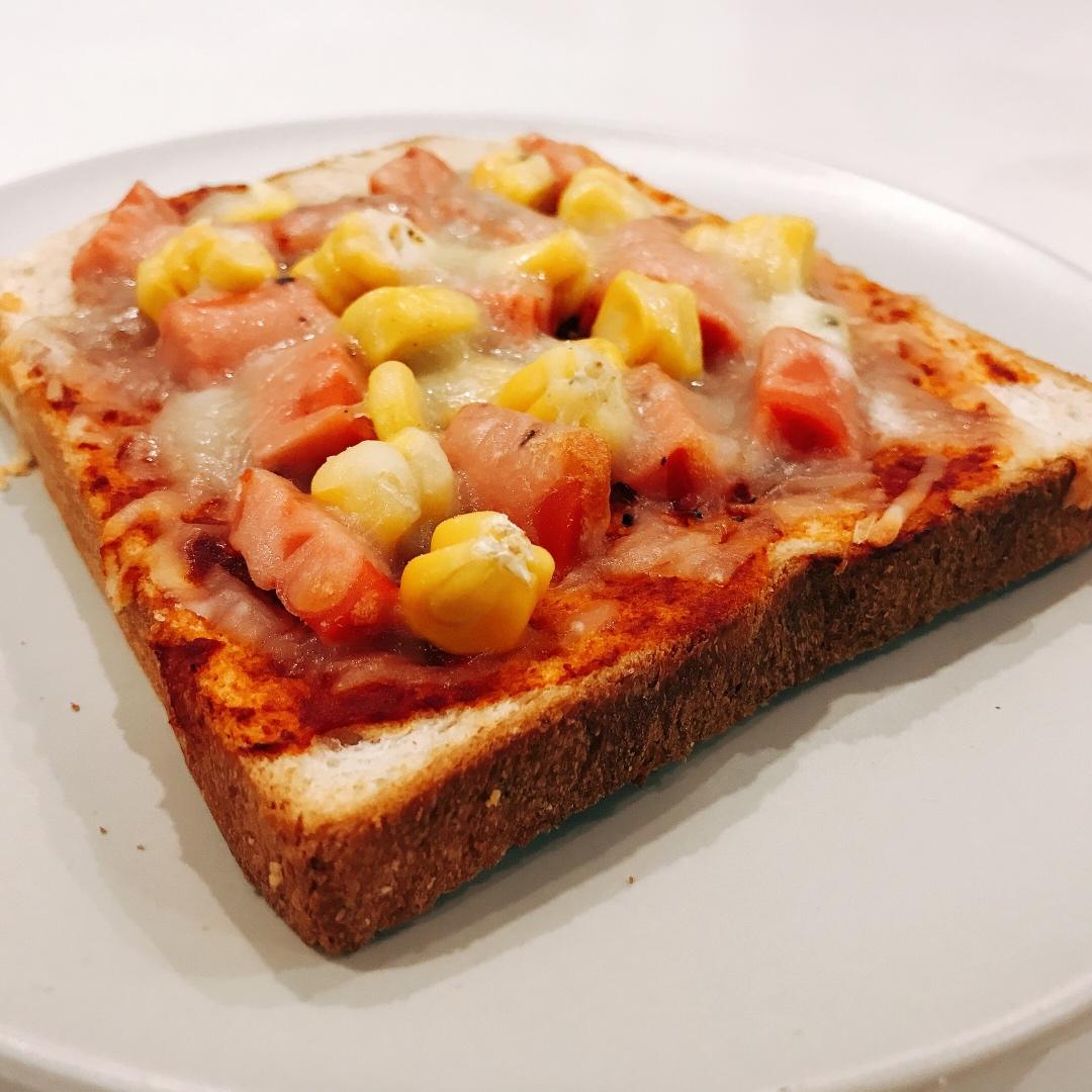 一人份吐司披萨【最好吃的披萨·快手营养早餐】