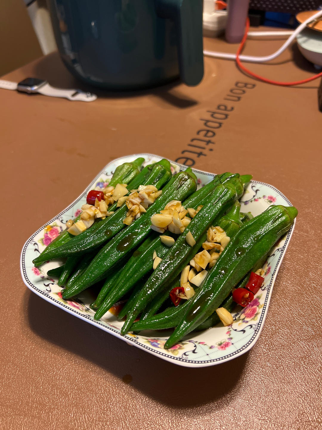 减脂营养健康|白灼秋葵|