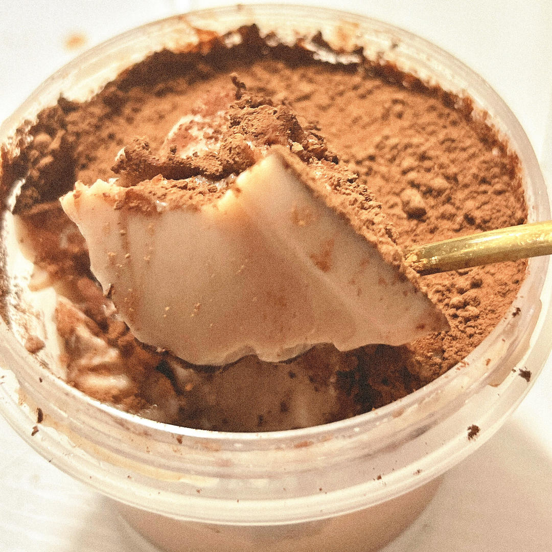 零难度‼️入口即化的可可奶冻