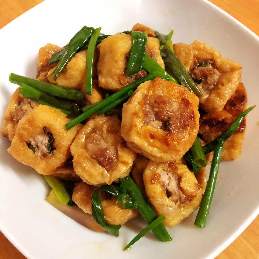 豆腐泡塞肉