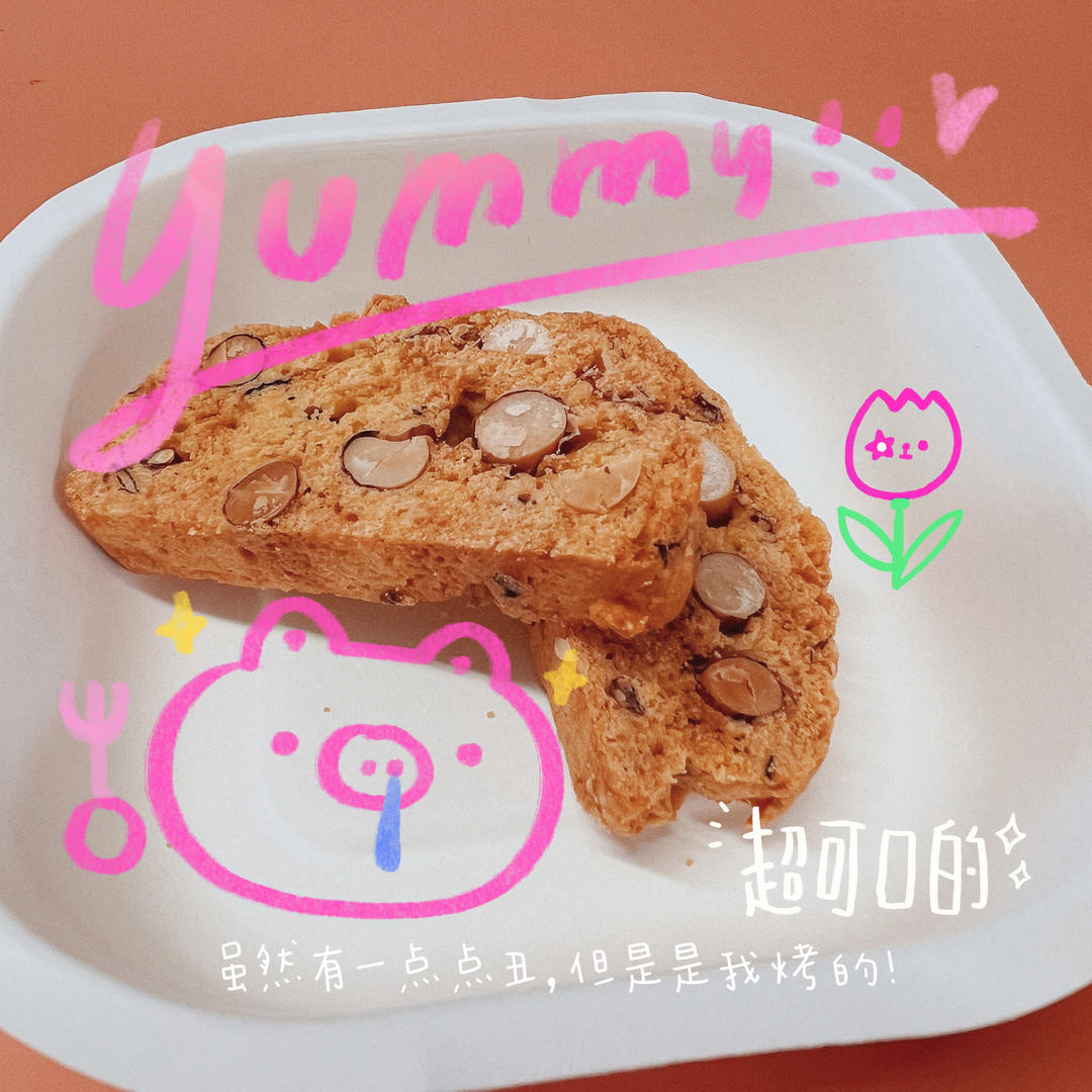 正宗意式Biscotti杏仁脆饼