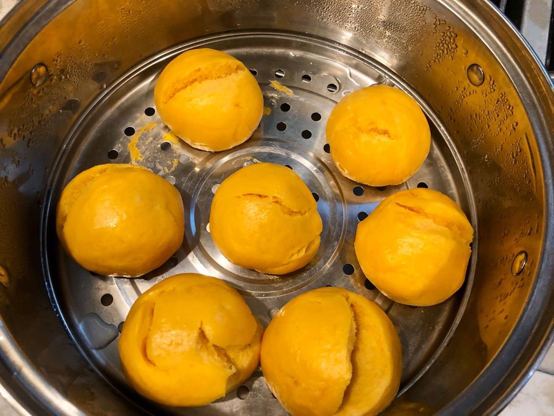 ~香甜松软的红薯大馒头～新手也会，非常简单