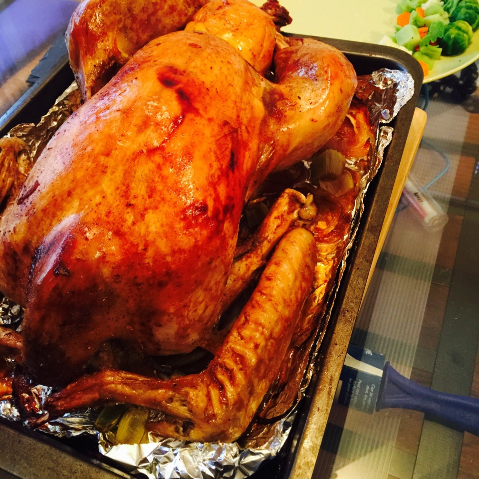 圣诞烤火鸡