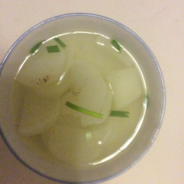 清炖白萝卜汤（独家原创）