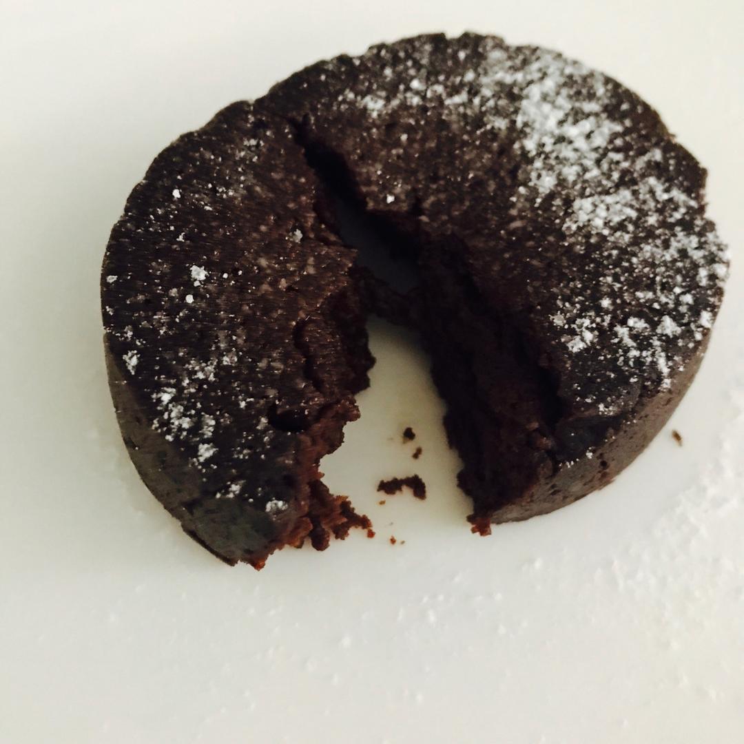 巧克力熔岩蛋糕(全图文超简单)