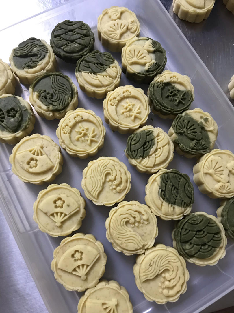 懒汉免炒绿豆沙(绿豆糕)