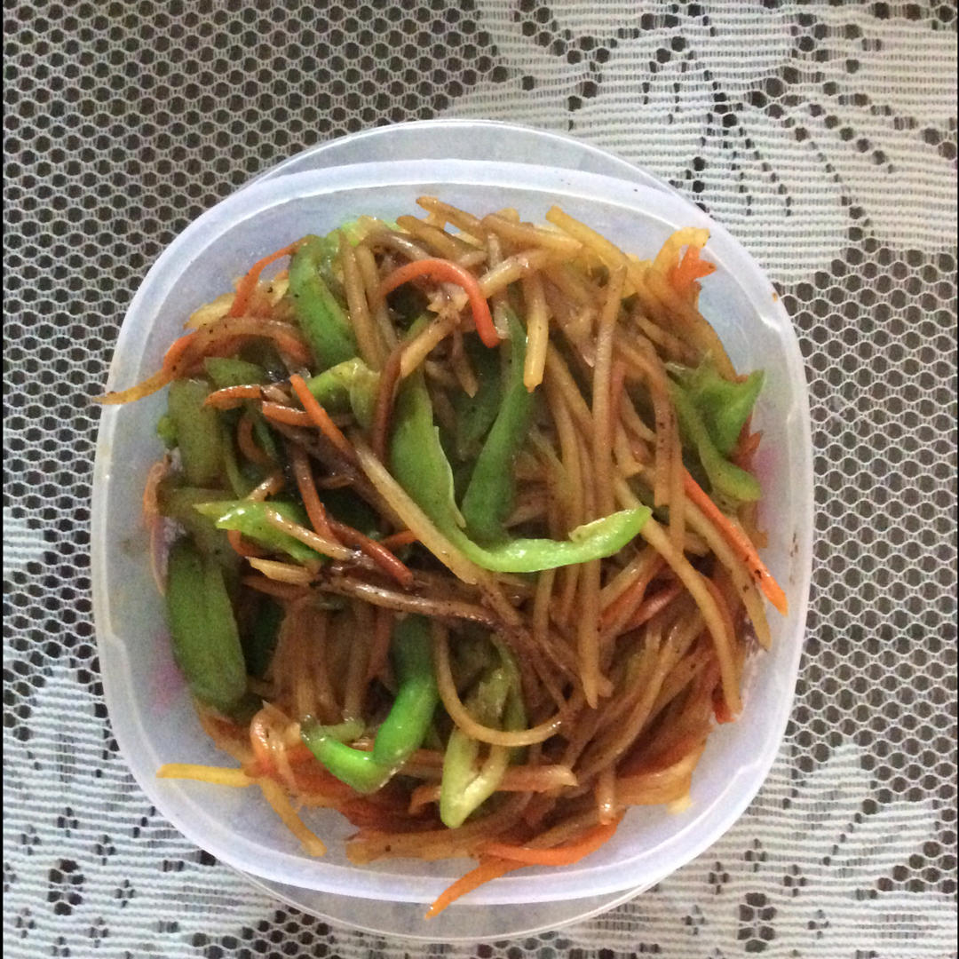 素炒三丝