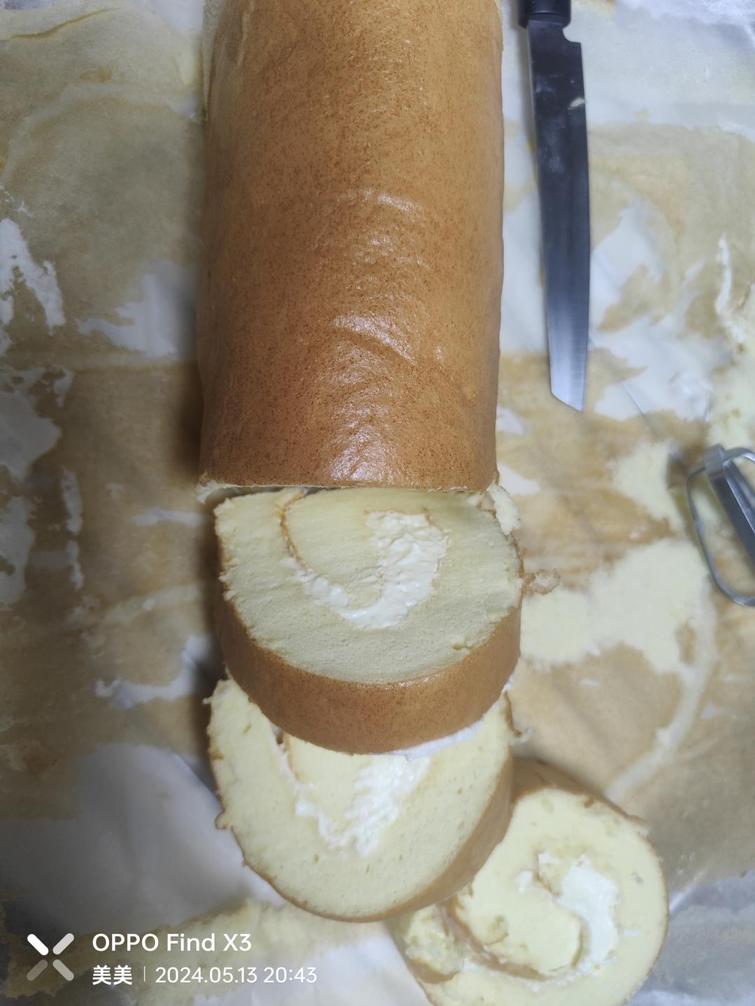 戚风蛋糕卷超详细制作教程