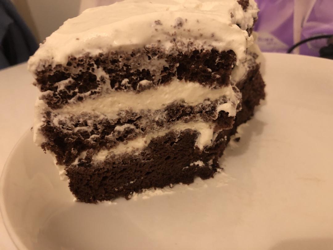 巧克力戚风蛋糕