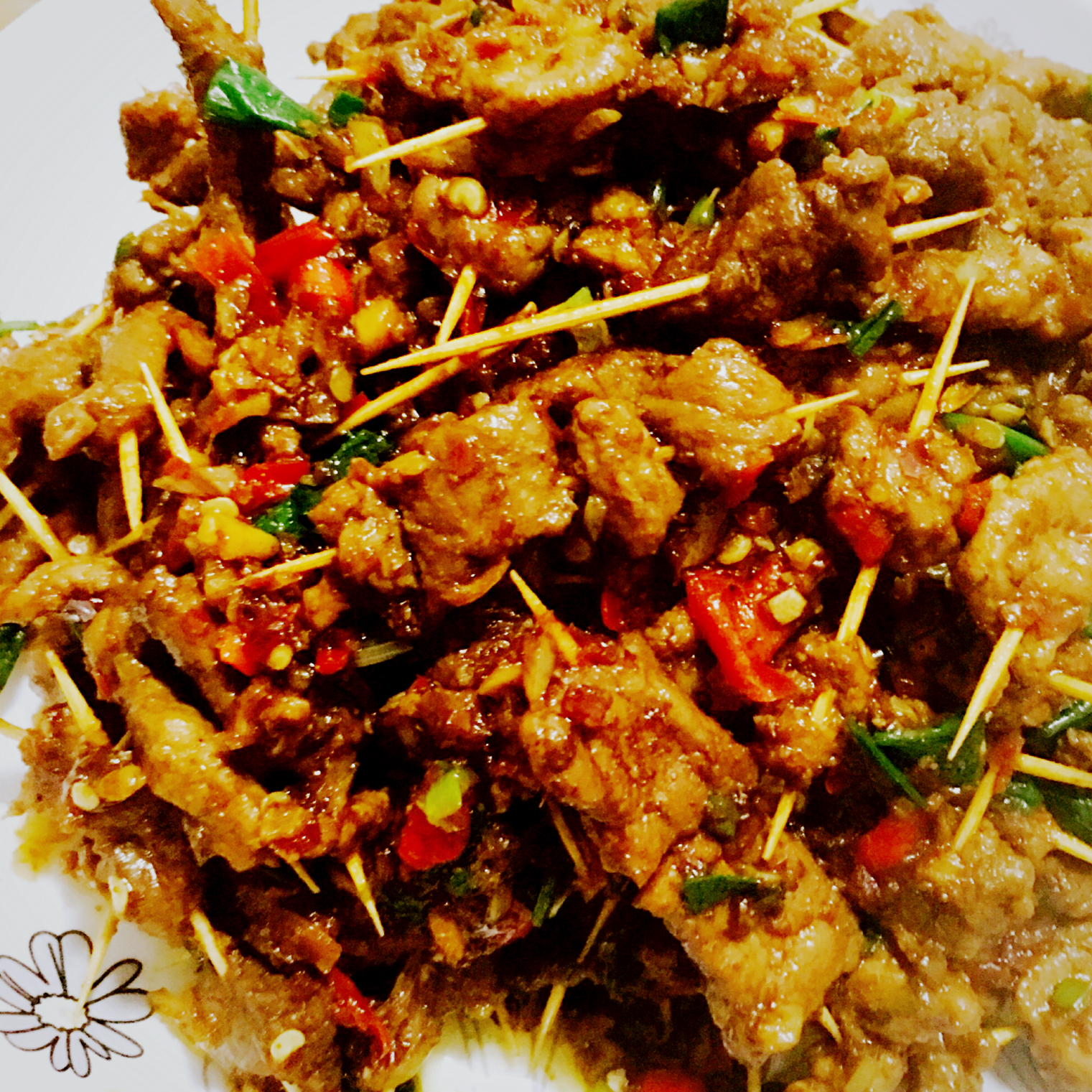 牙签牛肉 道地湖南味