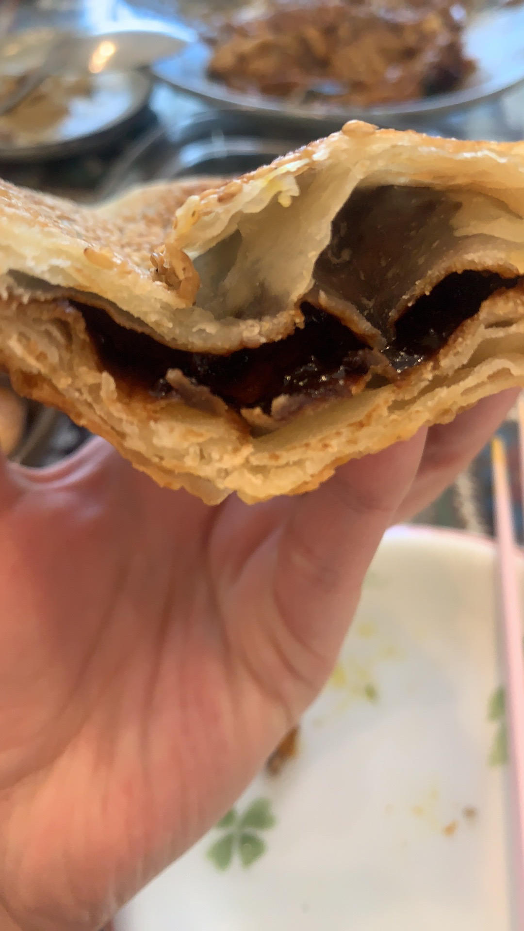 吃不够的糖酥饼 娃的最爱 家常红糖酥饼 酥到直掉渣 附细节视频详解