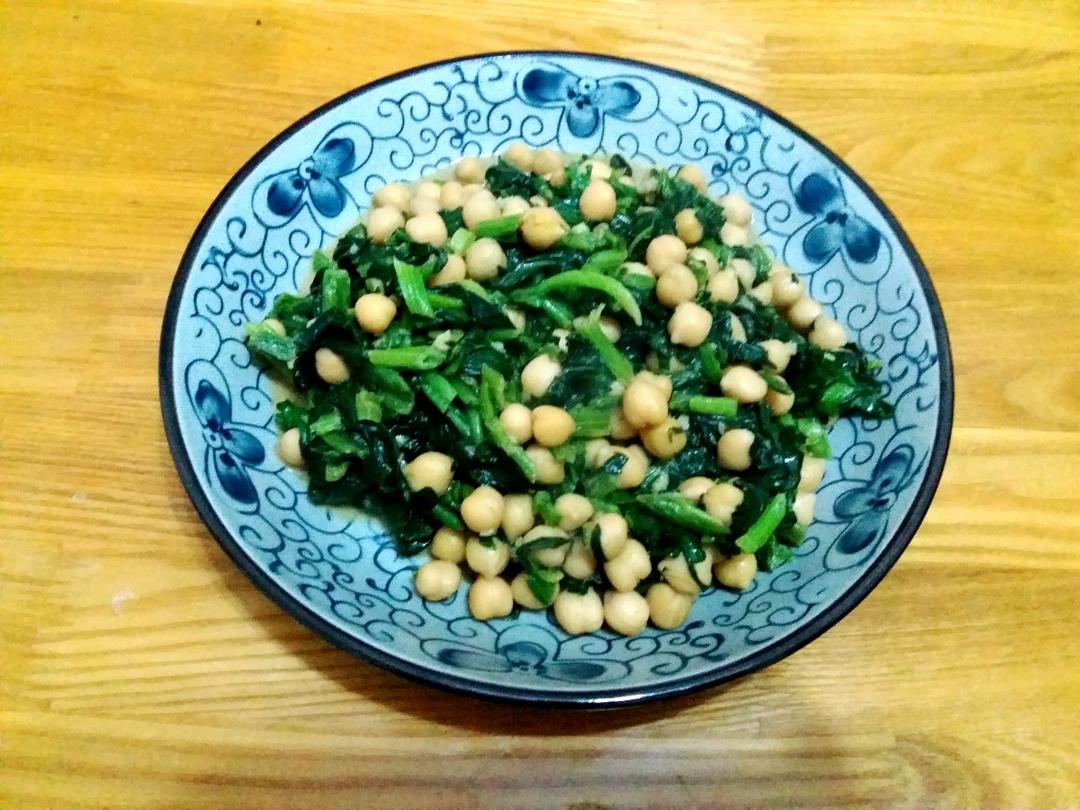 菠菜鹰嘴豆温沙拉 【冬天也可以愉快吃的沙拉】