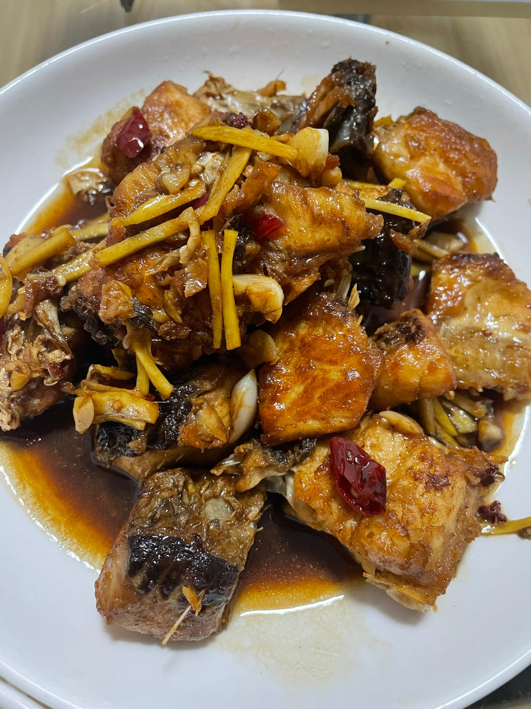 家庭版红烧香辣鱼块