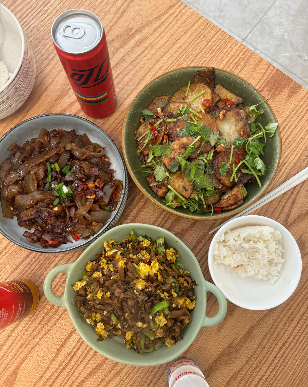 鸡蛋炒外婆菜(下饭菜)