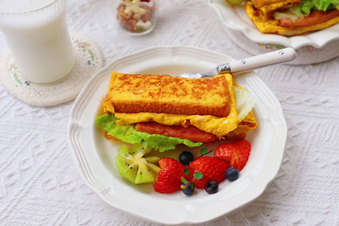 纯奶手撕吐司的做法 步骤1