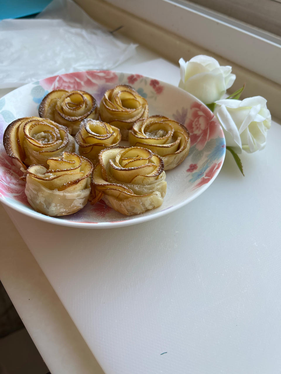 苹果玫瑰塔（手抓饼版）