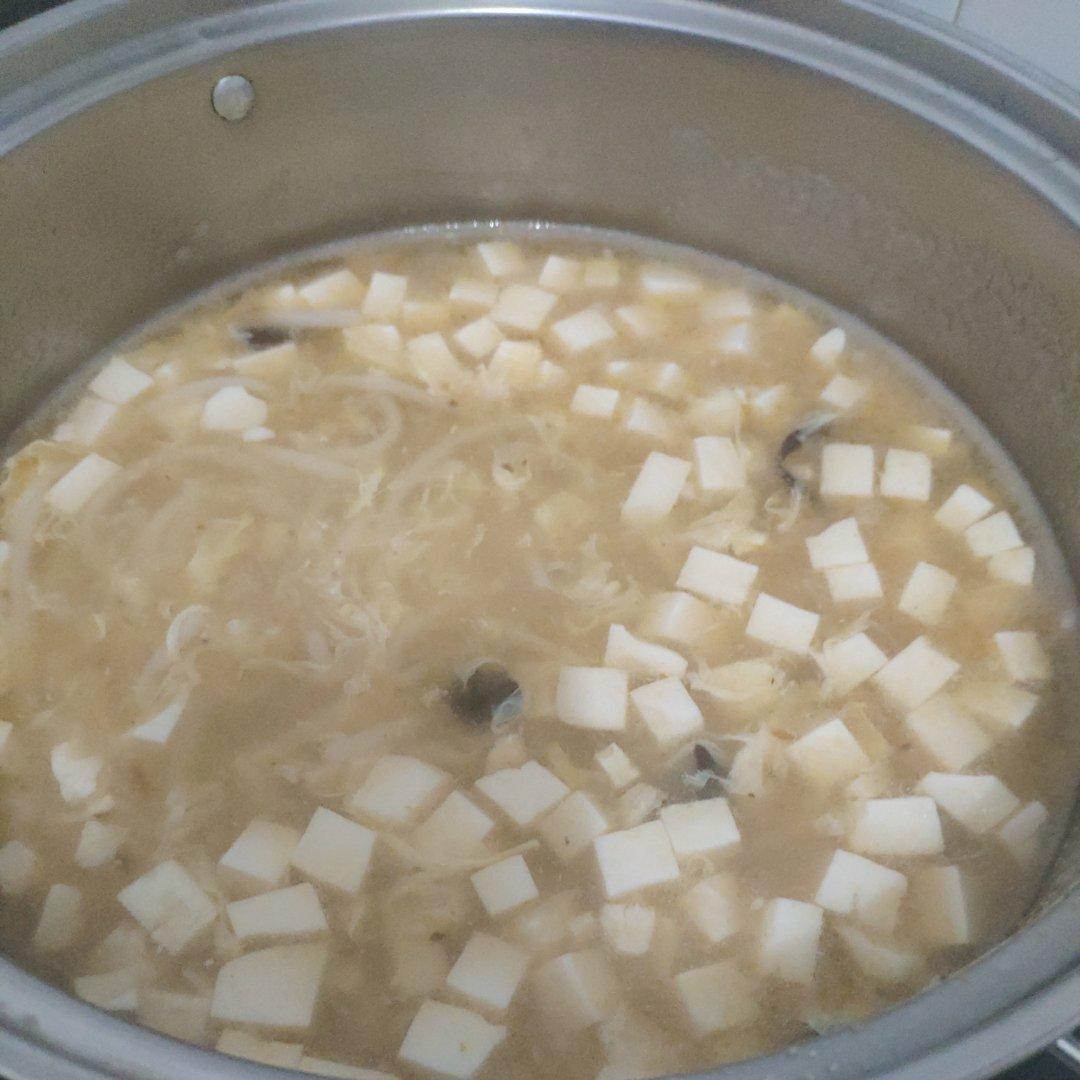 内酯豆腐鸡蛋汤（简单快手）