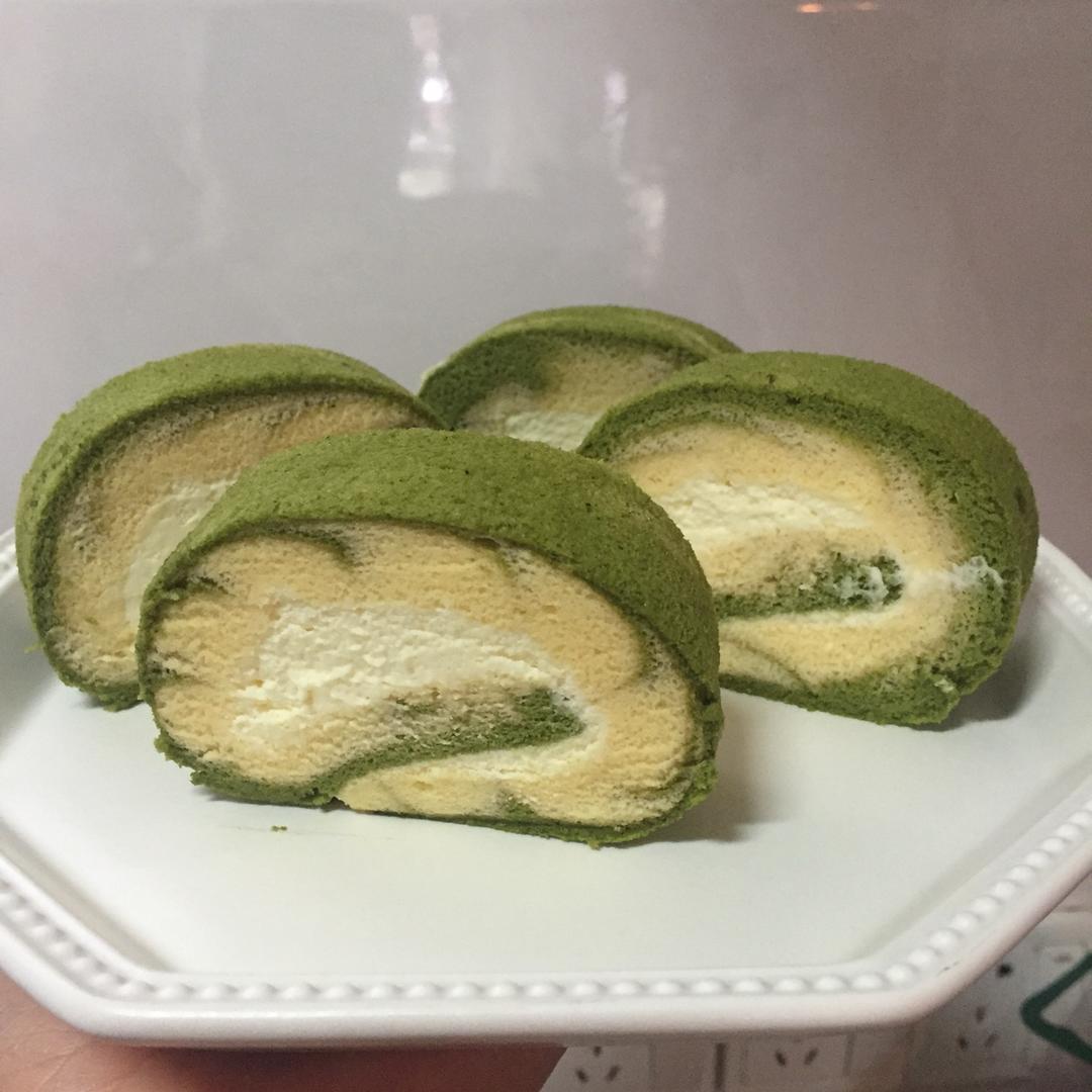 抹茶旋风蛋糕卷