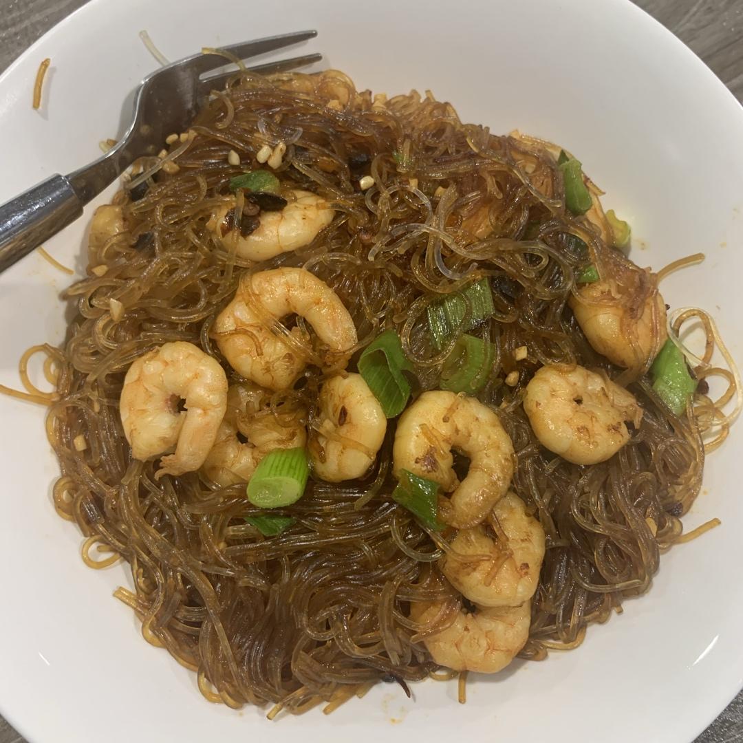 虾仁粉丝煲