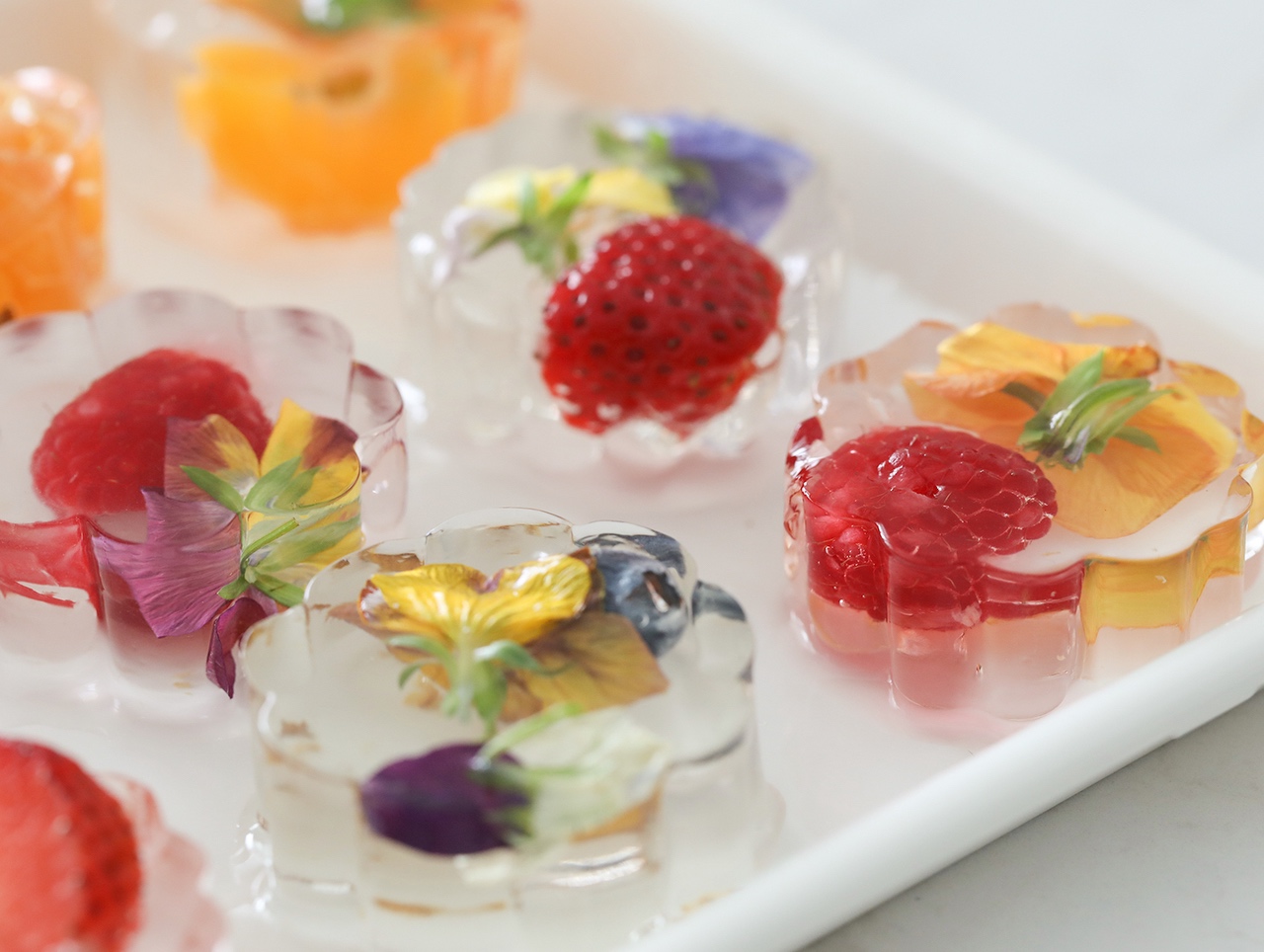 jelly cake 梦幻水晶果冻，把春天搬上餐桌的做法