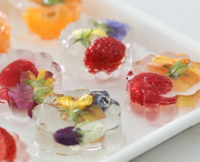 jelly cake 梦幻水晶果冻，把春天搬上餐桌的做法