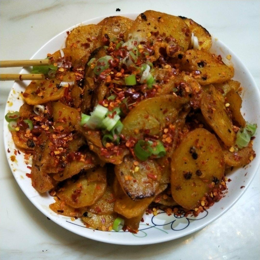干锅土豆片