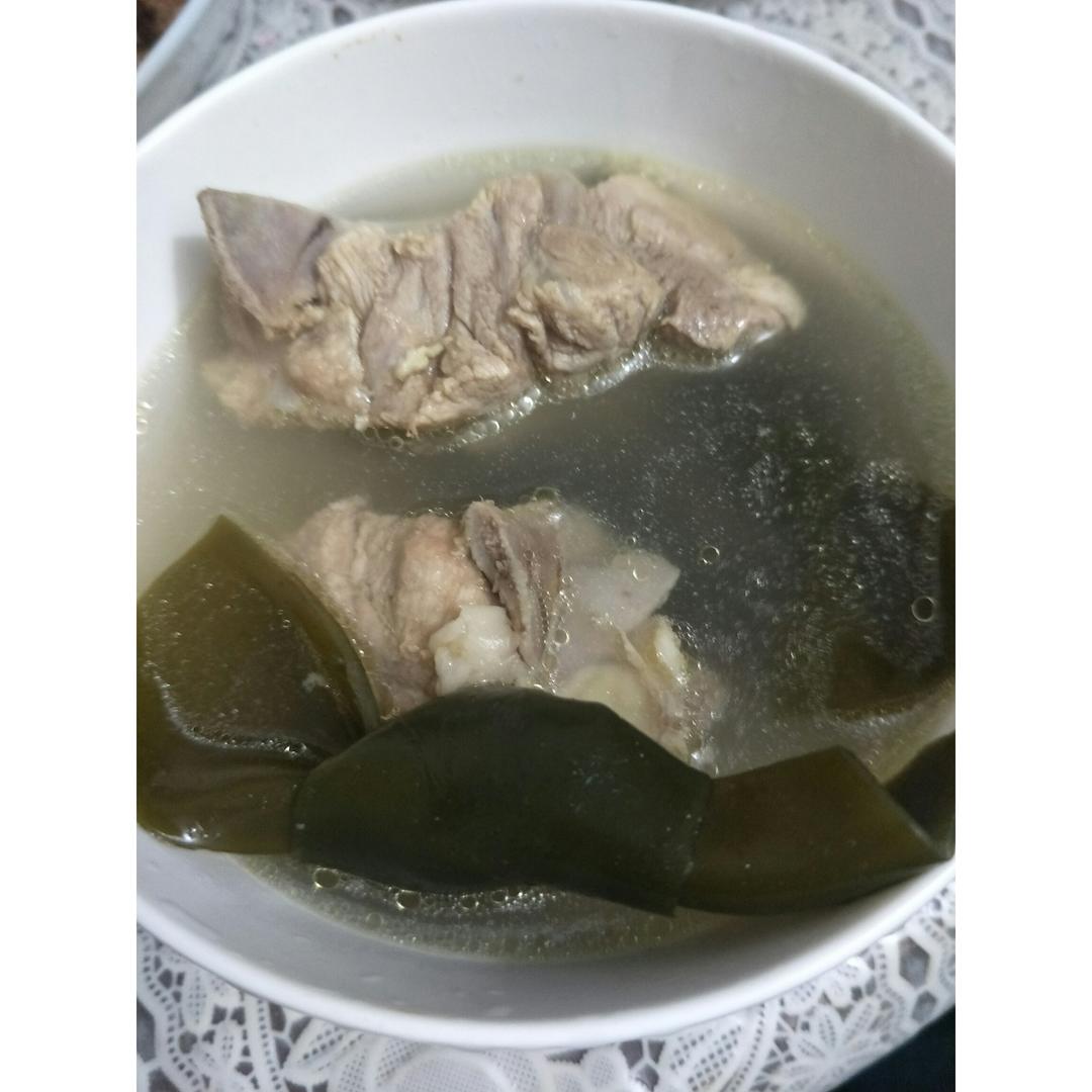 排骨海带汤