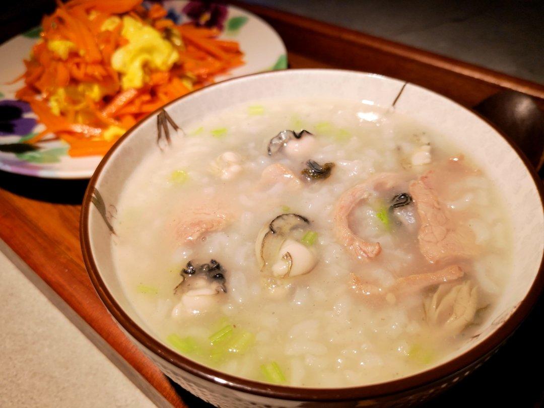 hahapara做的蚝仔粥