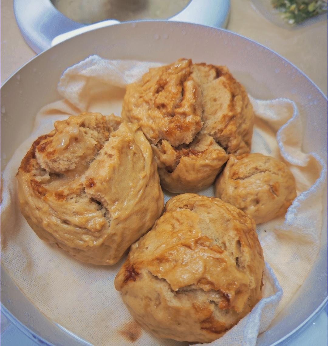 红糖自然开花馒头❗️按步骤来必定成功(ง•̀_•́)ง想偷懒不行哦