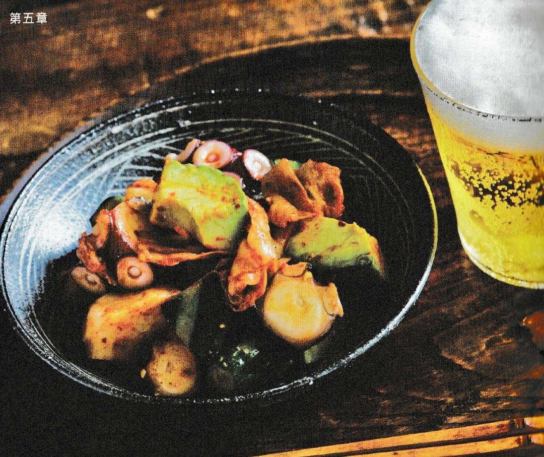 【深夜食堂】凉拌辣白菜牛油果章鱼