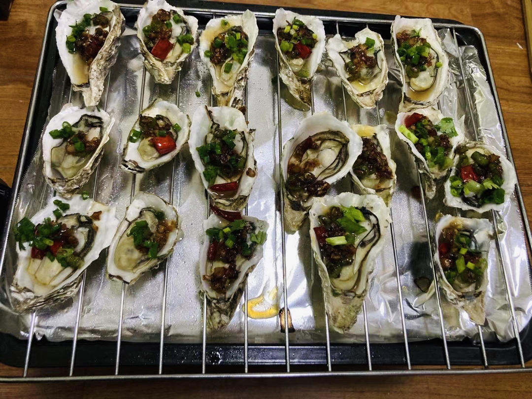 烤生蚝（烤箱版）