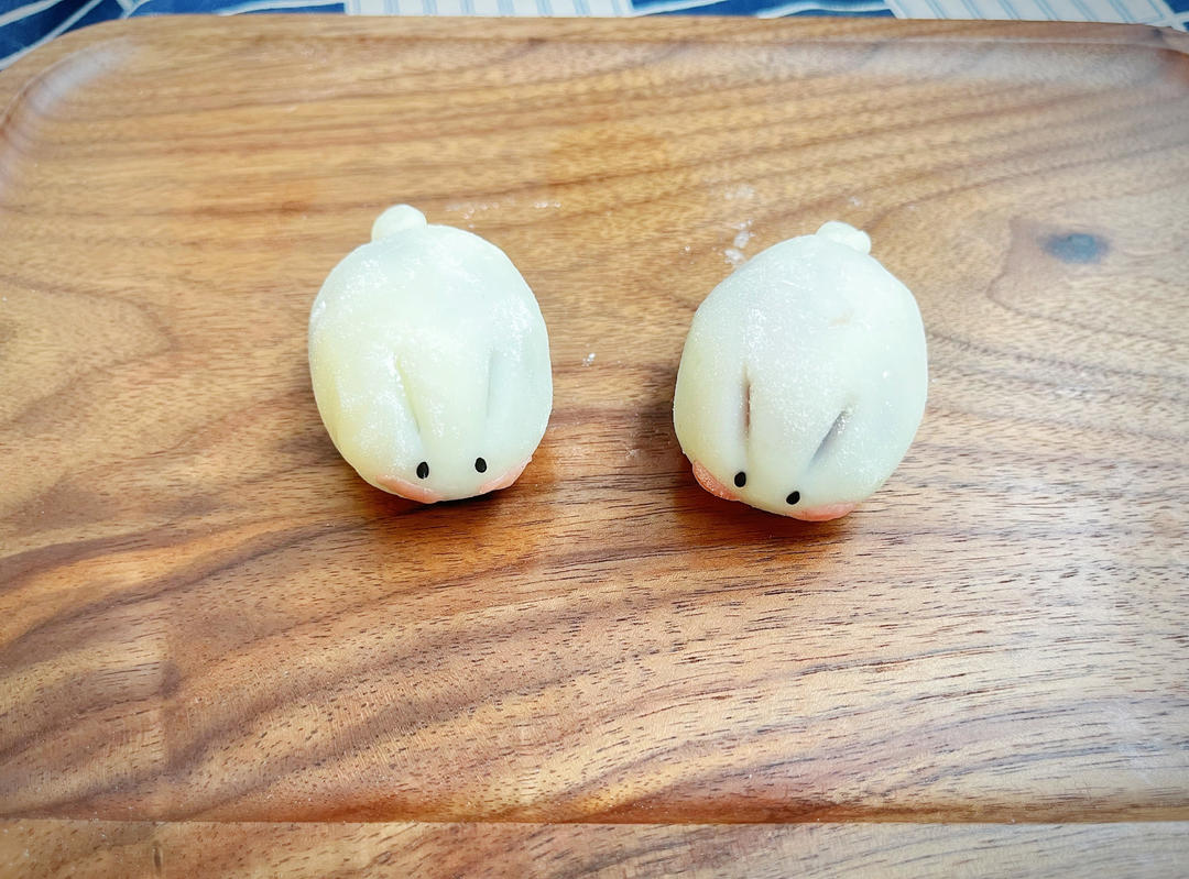 【冰皮玉兔】超萌月饼，中秋必备