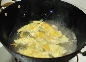 豌豆尖煎蛋汤的做法 步骤6