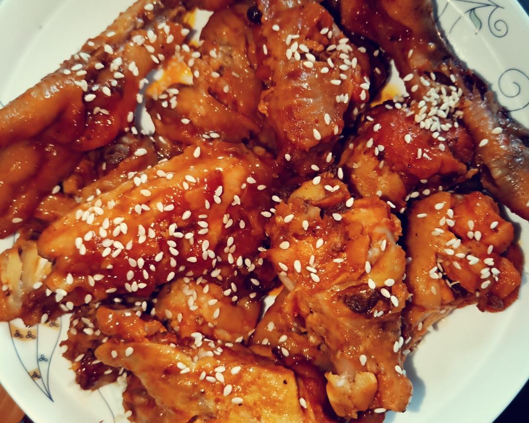 电饭锅奥尔良鸡翅