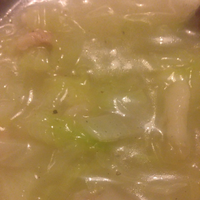 白菜烂糊肉丝