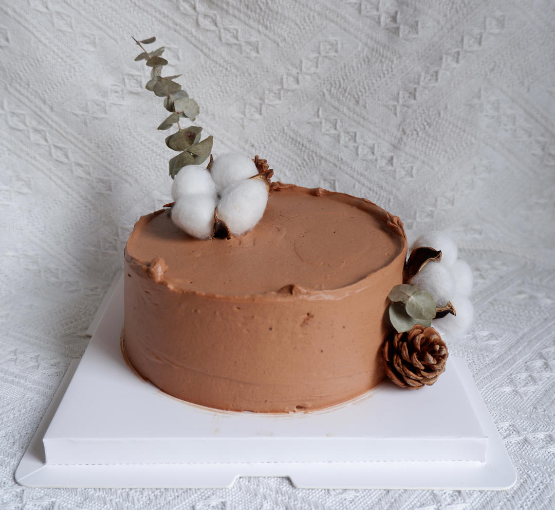 花环巧克力奶油蛋糕|黑森林口味—2019圣诞节