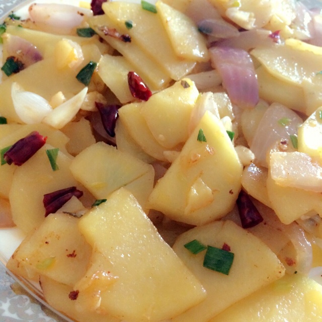 孜然洋葱土豆片