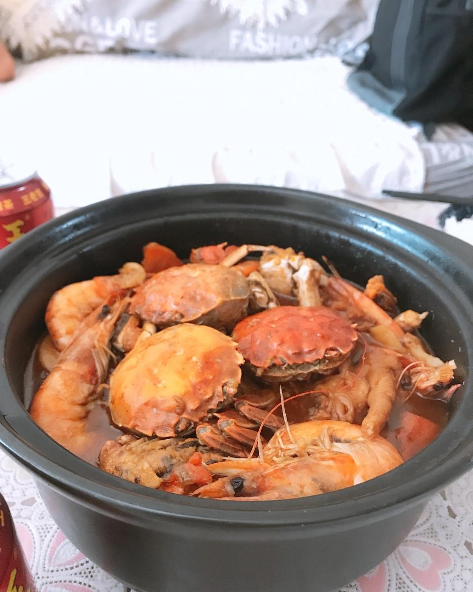 肉蟹煲【曼食慢语】