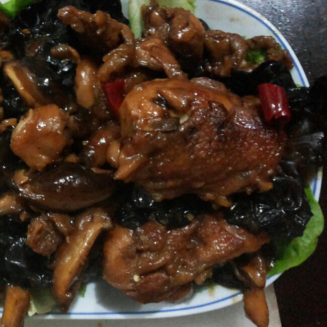 浓香照烧黑椒鸡腿